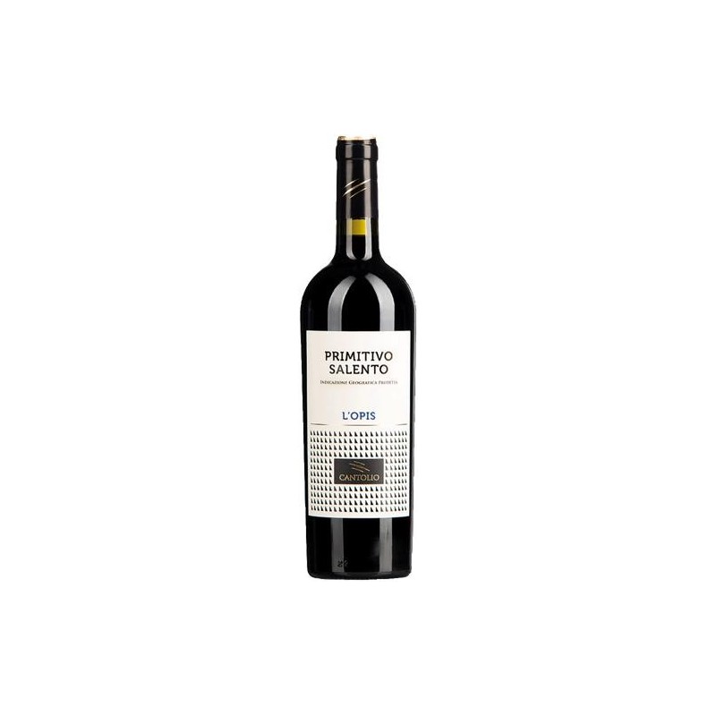 PRIMITIVO SALENTO L'OPIS IGP '23 CL 75 CANTOLIO