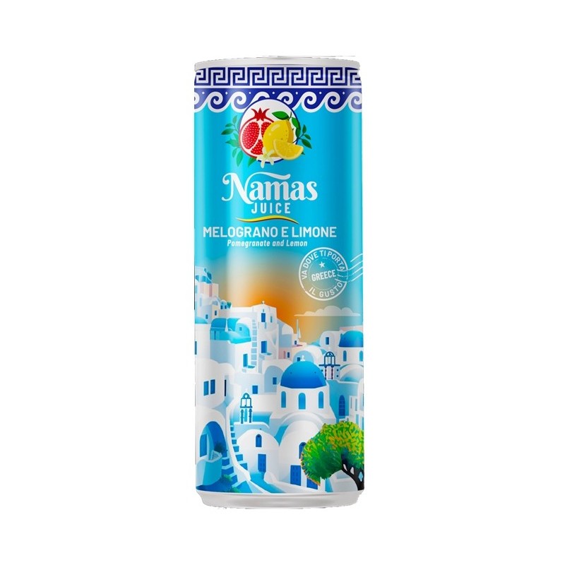 NAMAS SUCCO MELOGRANO / LIMONE ML 250 X 12 LATTINA
