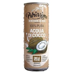 ACQUA DI COCCO ML 250 X 12 LATTINA DECA FOOD