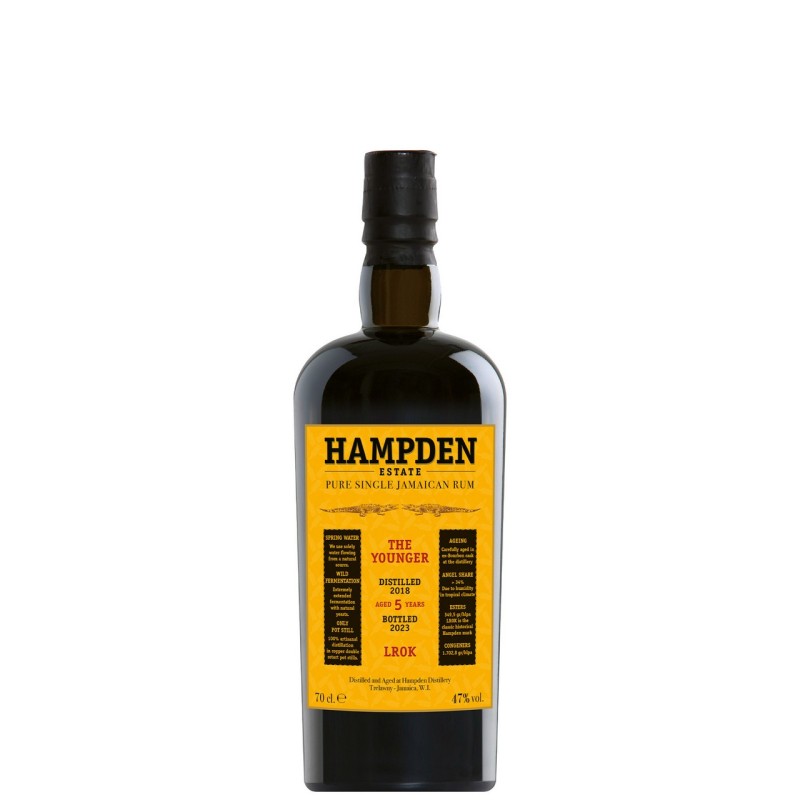 HAMPDEN ESTATE LROK 2018 47° CL 70 THE YOUNGER HAMPDEN ESTATE LROK 2018 47° CL 70 THE YOUNGER