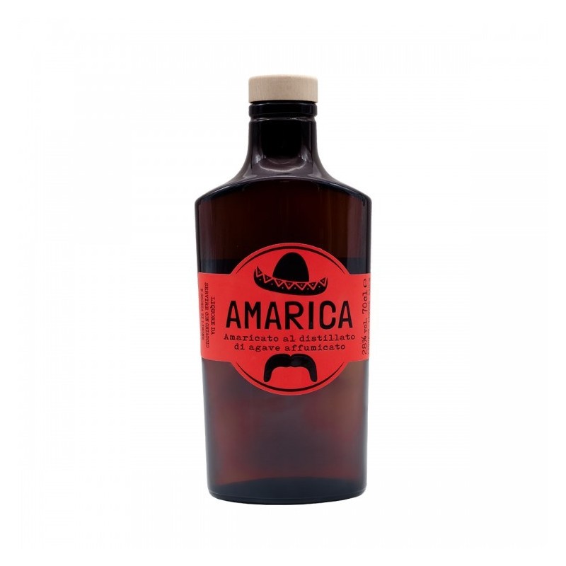AMARICATO AL MEZCAL  28° CL 70 AMARICA