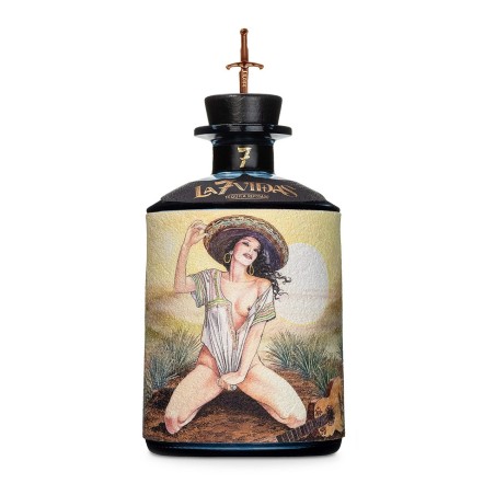 LA7VIDAS TEQUILA REPOSADO 40° CL 70 J.ROSE