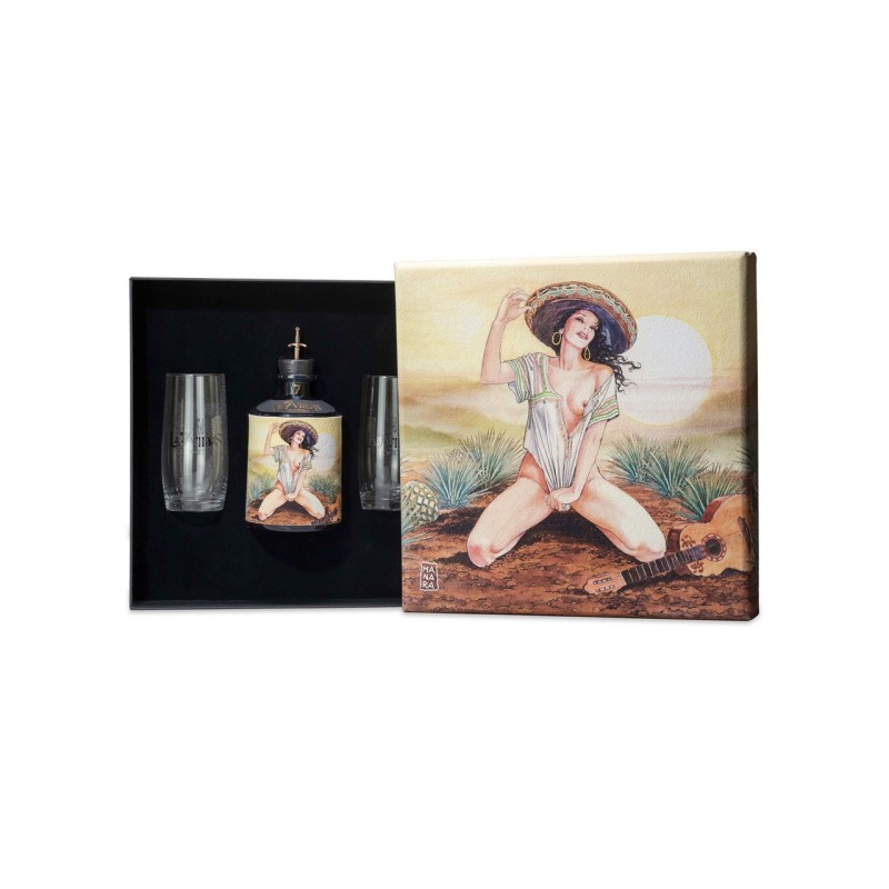 LA 7 VIDAS TEQUILA REPOSADO QUADRO GIFT BOX J ROSE LA 7 VIDAS TEQUILA REPOSADO QUADRO GIFT BOX J ROSE