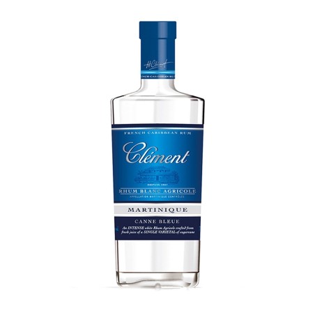 CLEMENT RHUM BLANC AGRICOLE CANNE BLEUE  CL 70