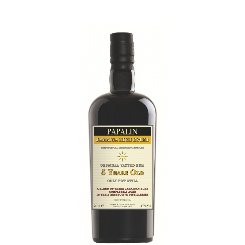 PAPALIN JAMAICA RHUM ED 2024 47° CL 70 PAPALIN JAMAICA RHUM ED 2024 47° CL 70