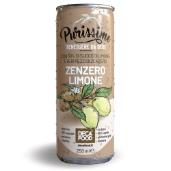 ACQUA DI ZENZERO/LIMONE ML 250 X 12 LATT.DECA FOOD