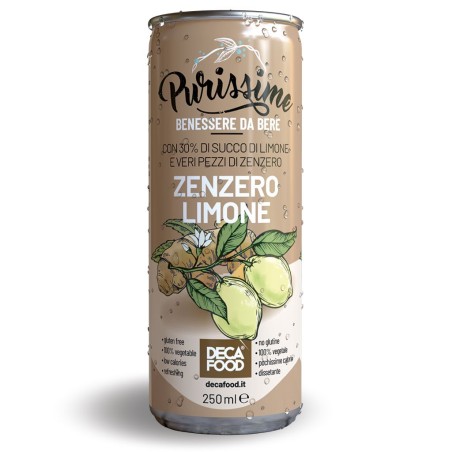 ACQUA DI ZENZERO/LIMONE ML 250 X 12 LATT.DECA FOOD