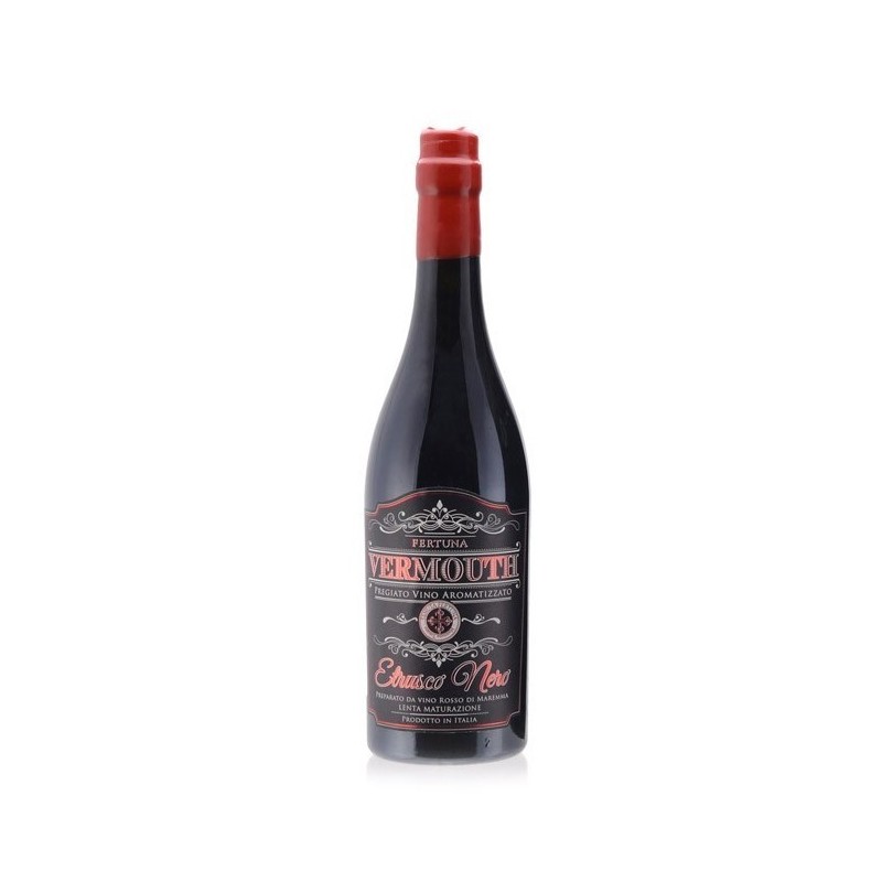 VERMOUTH ETRUSCO NERO 18° CL 75 FERTUNA
