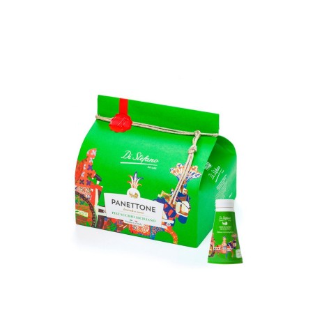 PANETTONE PISTACCHIO SAC A POCHE GR 750 DI STEFANO