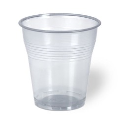 BICCHIERE 166CC 100PZ TRASP.
