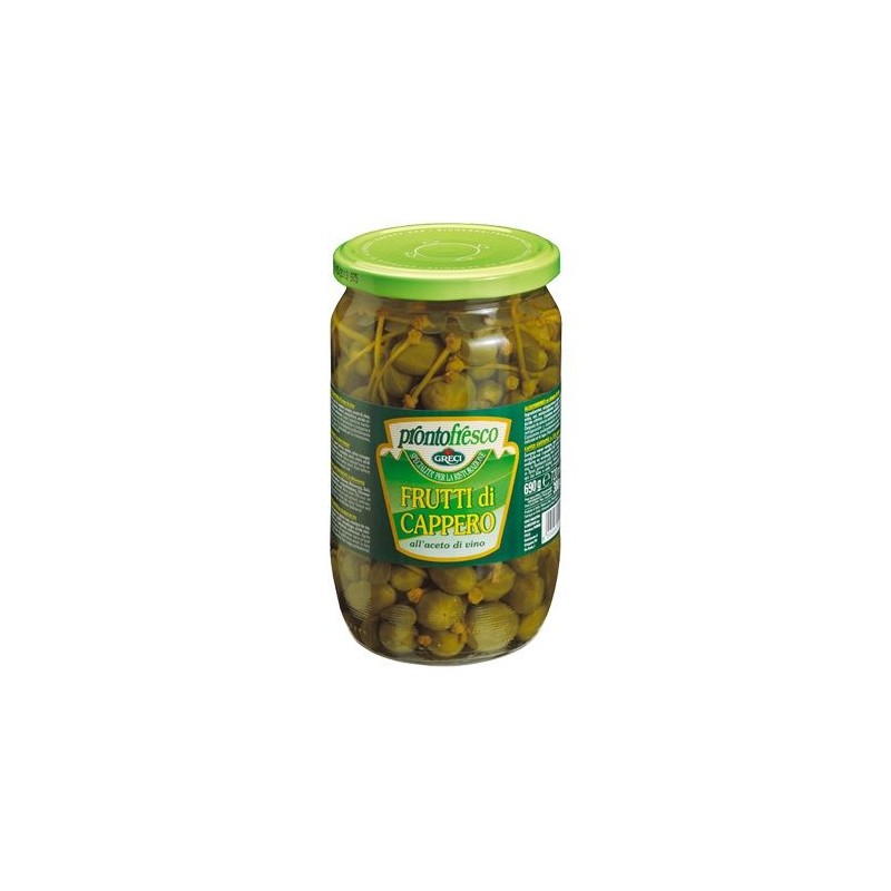 FRUTTI DI CAPPERO ALL'ACETO DI VINO GRECI