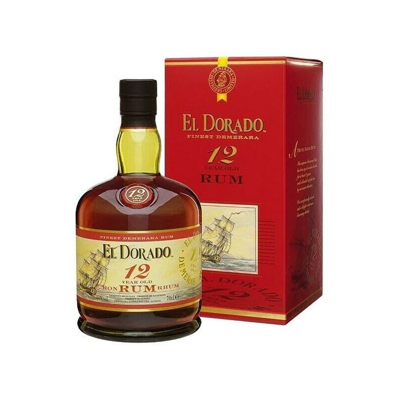 RUM EL DORADO 12 YO CL 70