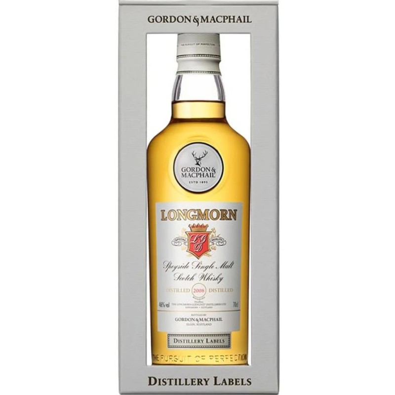 WHISKY LONGMORN 2008 46° CL 70 GORDON & MCPHAIL