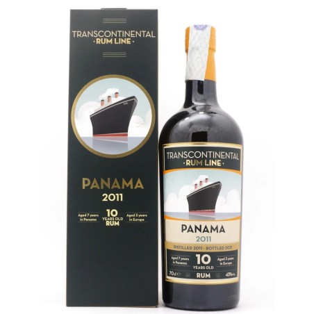PANAMA 2011 RUM 43° CL 70 TRANSCONTINENTAL