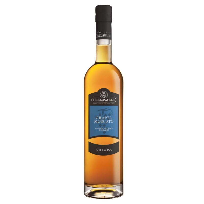 GRAPPA DI MOSCATO AFFINATA 42° CL 70 DELLA VALLE