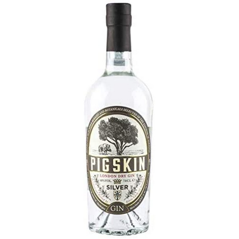 GIN PIGSKIN SILVER 40 %  CL 70