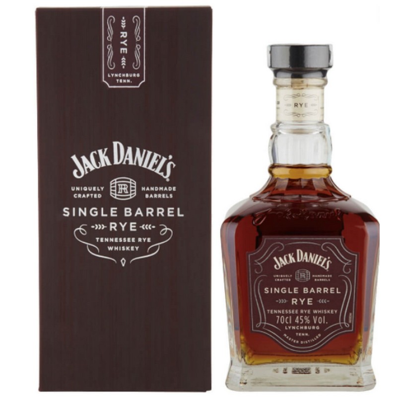 WHISKY JACK DANIEL'S SINGLE BARRELL RYE 45°  CL 70