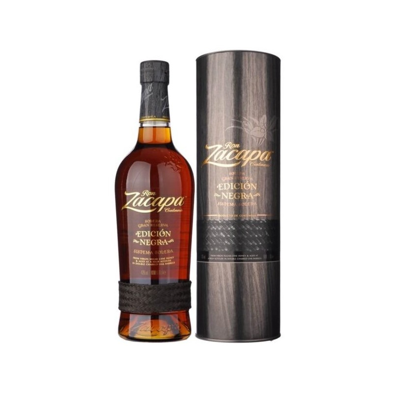 RON ZACAPA ETIQUETA NEGRA  43°  CL 70