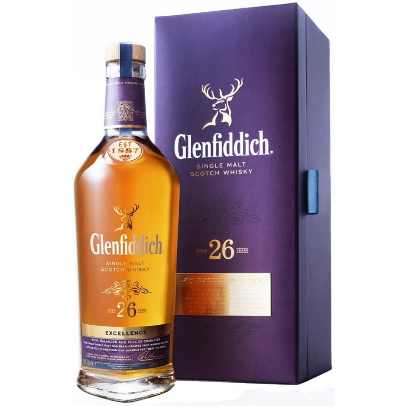 WHISKY GLENFIDDICH  26 ANNI CL 70
