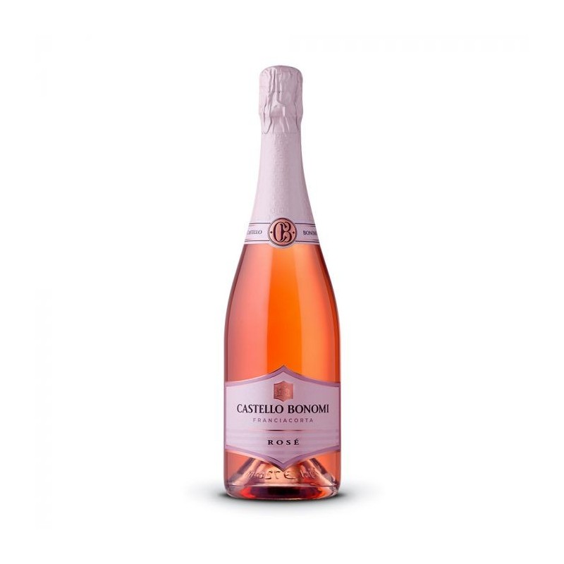C. BONOMI  FRANCIACORTA ROSE' BRUT DOCG  CL 75