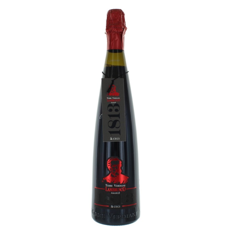 LAMBRUSCO AMABILE ED.1813 IGT CL75 T.VERDIANE CECI