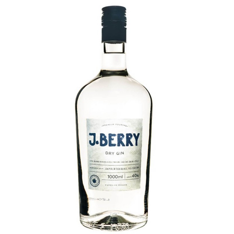 GIN JBERRY DRY GIN 40° LT 1