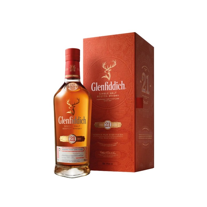 WHISKY GLENFIDDICH  21 ANNI GRAN RESERVA CL 70