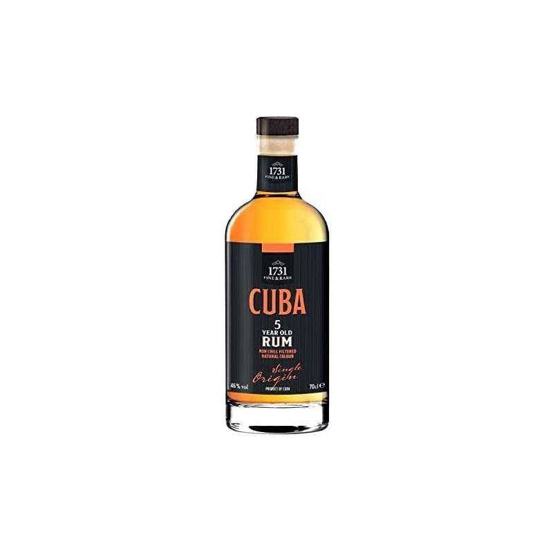 RUM CUBA 1731 5 YO  46% CL 70