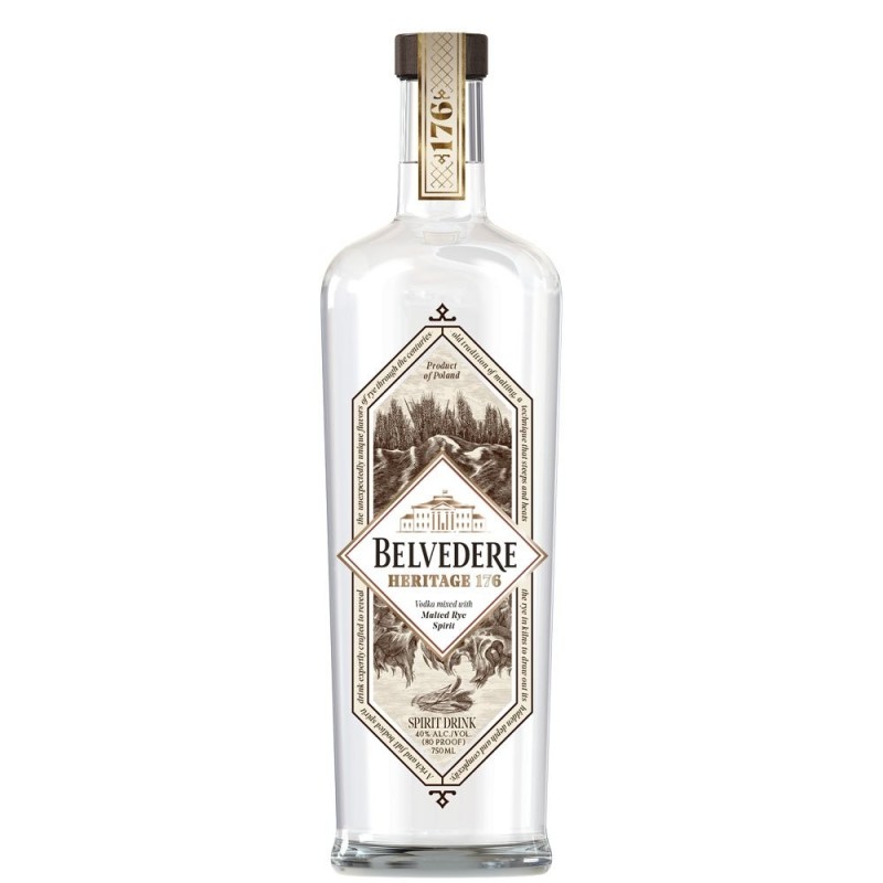 VODKA  BELVEDERE HERITAGE 176  CL 70