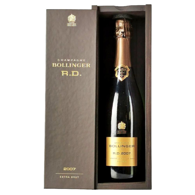 CHAMPAGNE BOLLINGER R.D. 2007  CL 75 ASTUCCIO