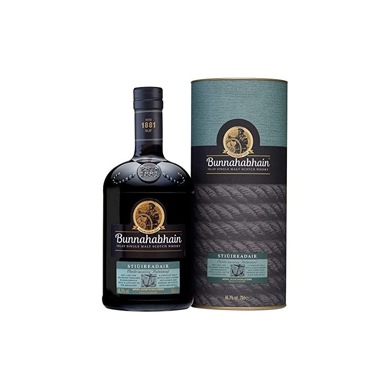 BUNNAHABHAIN STIUIREADAIR WHISKY 40° CL.70 BOX