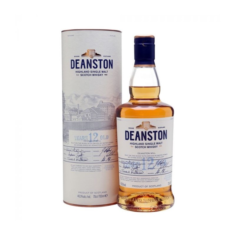 WHISKY DEANSTON 12 YO 46° CL 70