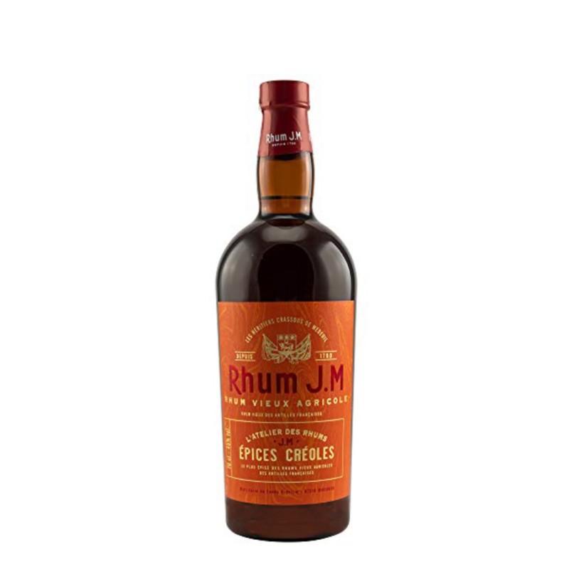 RHUM J.M. EPICES CREOLES  46°  CL 70