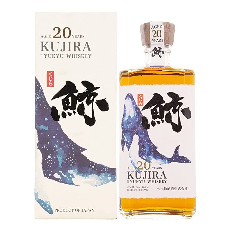 KUJIRA WHISKY JAPANESE BOURBON CASK 20YO 43° CL 70