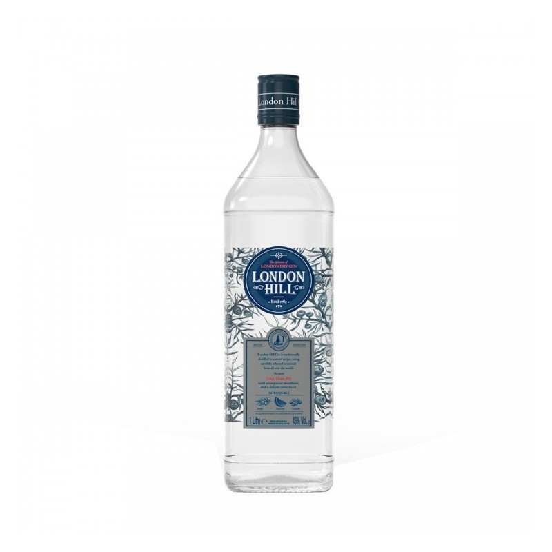 LONDON HILL LONDON DRY GIN 43° 1 LT