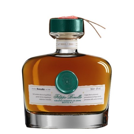 GRAPPA RISERVA FILIPPO 43°  CL 70 BONOLLO