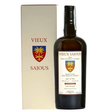 RUM VIEUX SAJOUS 4 YO SECOND RELEASE CASK STRENGTH