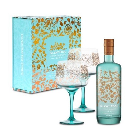 SILENT POOL  GIN 43° CL 70 + 2 BICCHIERI
