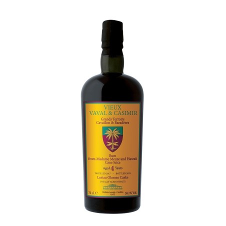 RUM VIEUX VAVAL & CASIMIR LUSTAO CASK STRENGT CL70