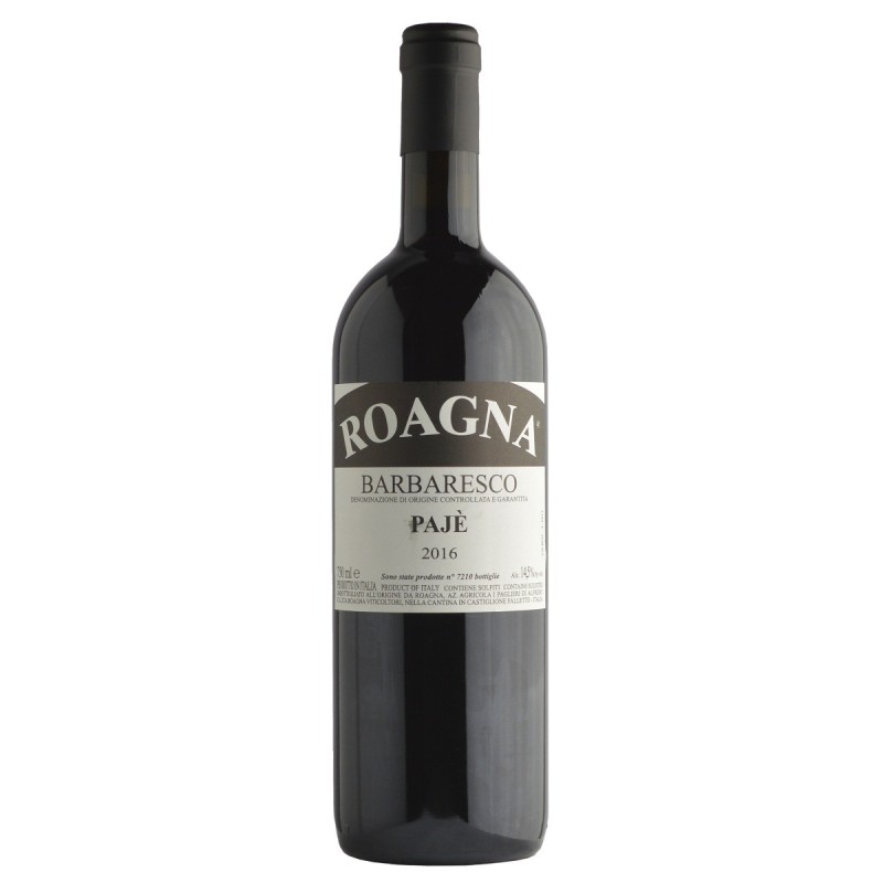 BARBARESCO PAJE'  DOCG 2016 LT 1,5  ROAGNA