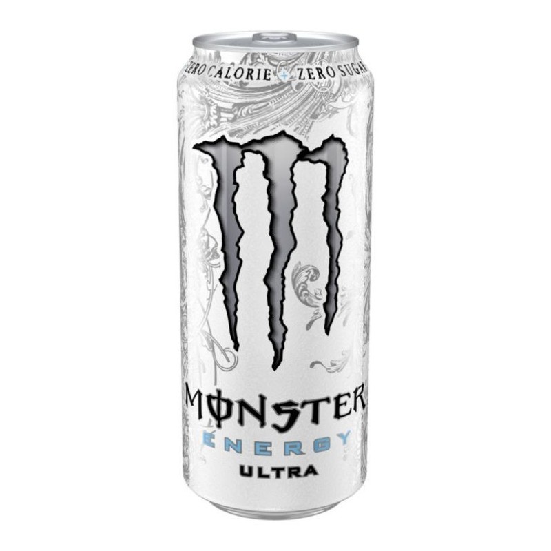 MONSTER ENERGY ULTRA WHITE  CL 50 X 24