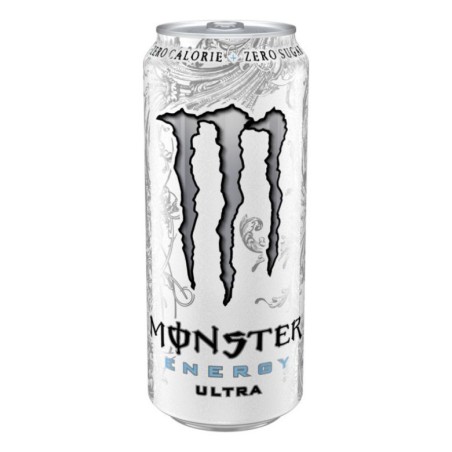MONSTER ENERGY ULTRA WHITE  CL 35X12