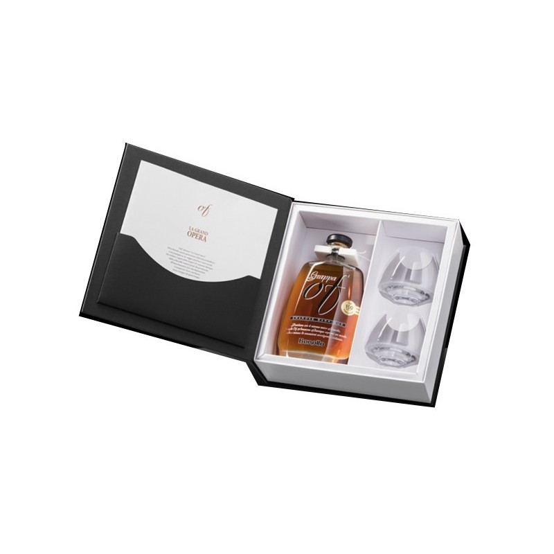 GRAPPA OF AMARONE BARR CL 70 + 2 BOULE