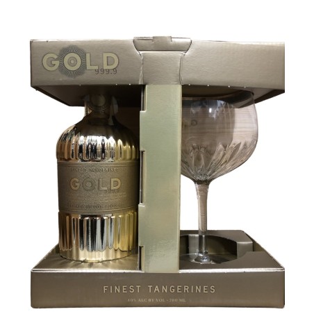 GOLD 999.9 GIN + BICCHIERE CL 70