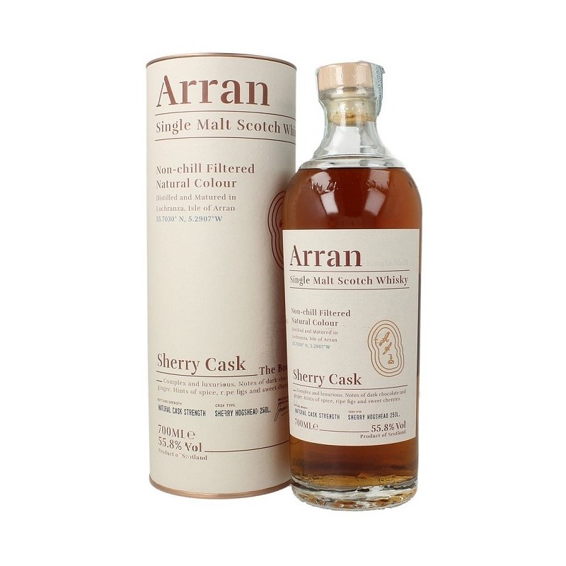 ARRAN SINGLE MALT SHERRY CASK BODEGA 55,8° CL 70