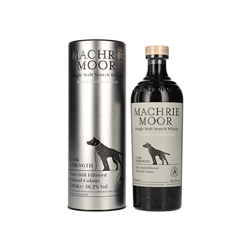 MACHRIE MOOR CASK STRENGHT WHISKEY 56° CL 70