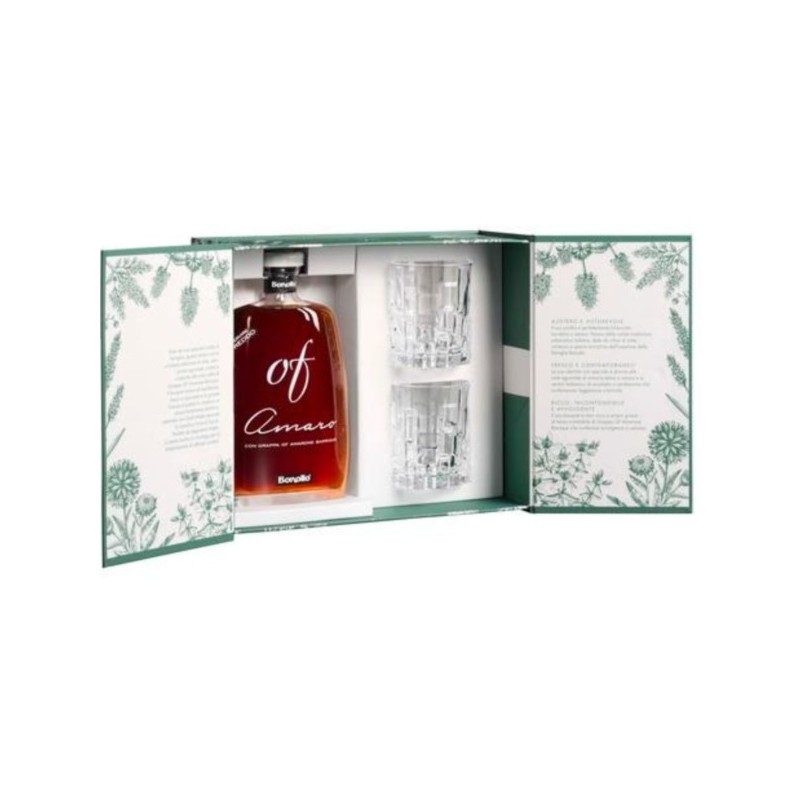 AMARO OF AMARONE + 02 BICCHIERI CL 70 BONOLLO