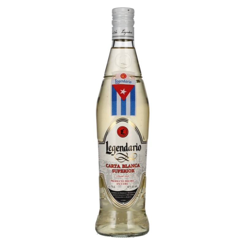 RON LEGENDARIO CARTA BLANCA SUP. 40° CL 70
