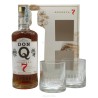 DON Q RUM RISERVA 7YO 40% CL 70 + 2 bicchieri
