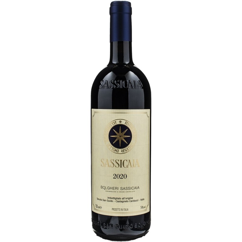 SASSICAIA BOLGHERI DOC 2020  CL 75
